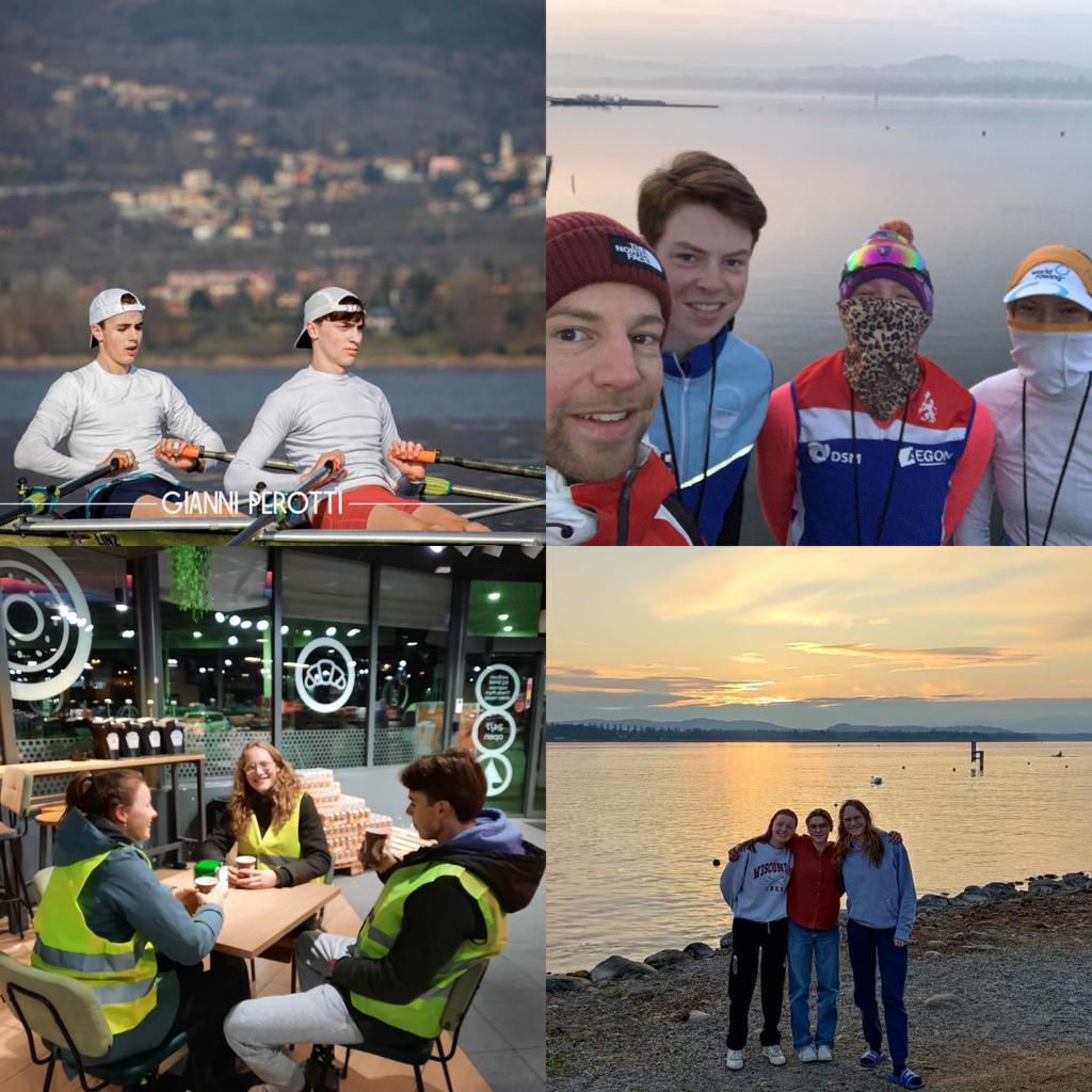 202303 Trainingskamp Varese Kim Lisa Michiel Gijs
